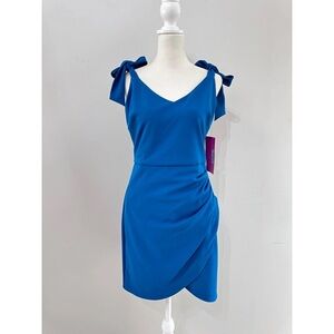 Betsey Johnson Blue Sleeveless Dress NWOT